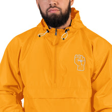 Load image into Gallery viewer, Fist Embroidered Champion Packable Jacket
