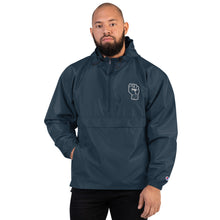 Load image into Gallery viewer, Fist Embroidered Champion Packable Jacket