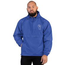 Load image into Gallery viewer, Fist Embroidered Champion Packable Jacket