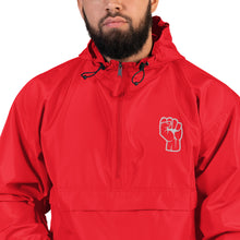 Load image into Gallery viewer, Fist Embroidered Champion Packable Jacket