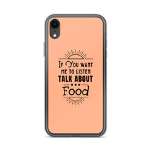 Load image into Gallery viewer, Food Talk iPhone Case
