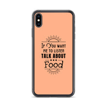 Load image into Gallery viewer, Food Talk iPhone Case