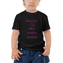Load image into Gallery viewer, Toddler Girl Mixed Girl Short Sleeve Tee 2T-5T
