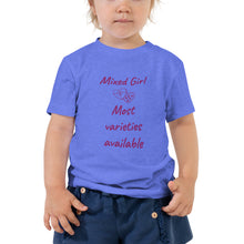 Load image into Gallery viewer, Toddler Girl Mixed Girl Short Sleeve Tee 2T-5T