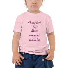 Load image into Gallery viewer, Toddler Girl Mixed Girl Short Sleeve Tee 2T-5T