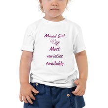 Load image into Gallery viewer, Toddler Girl Mixed Girl Short Sleeve Tee 2T-5T
