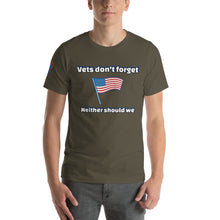 Load image into Gallery viewer, Veteran Short-Sleeve Unisex T-Shirt