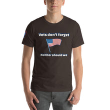 Load image into Gallery viewer, Veteran Short-Sleeve Unisex T-Shirt