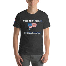 Load image into Gallery viewer, Veteran Short-Sleeve Unisex T-Shirt