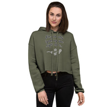 Load image into Gallery viewer, Ignoring You Crop Women's Hoodie