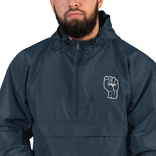 Load image into Gallery viewer, Fist Embroidered Champion Packable Jacket
