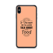 Load image into Gallery viewer, Food Talk iPhone Case
